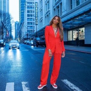 NWOT Lita by Ciara red blazer size small